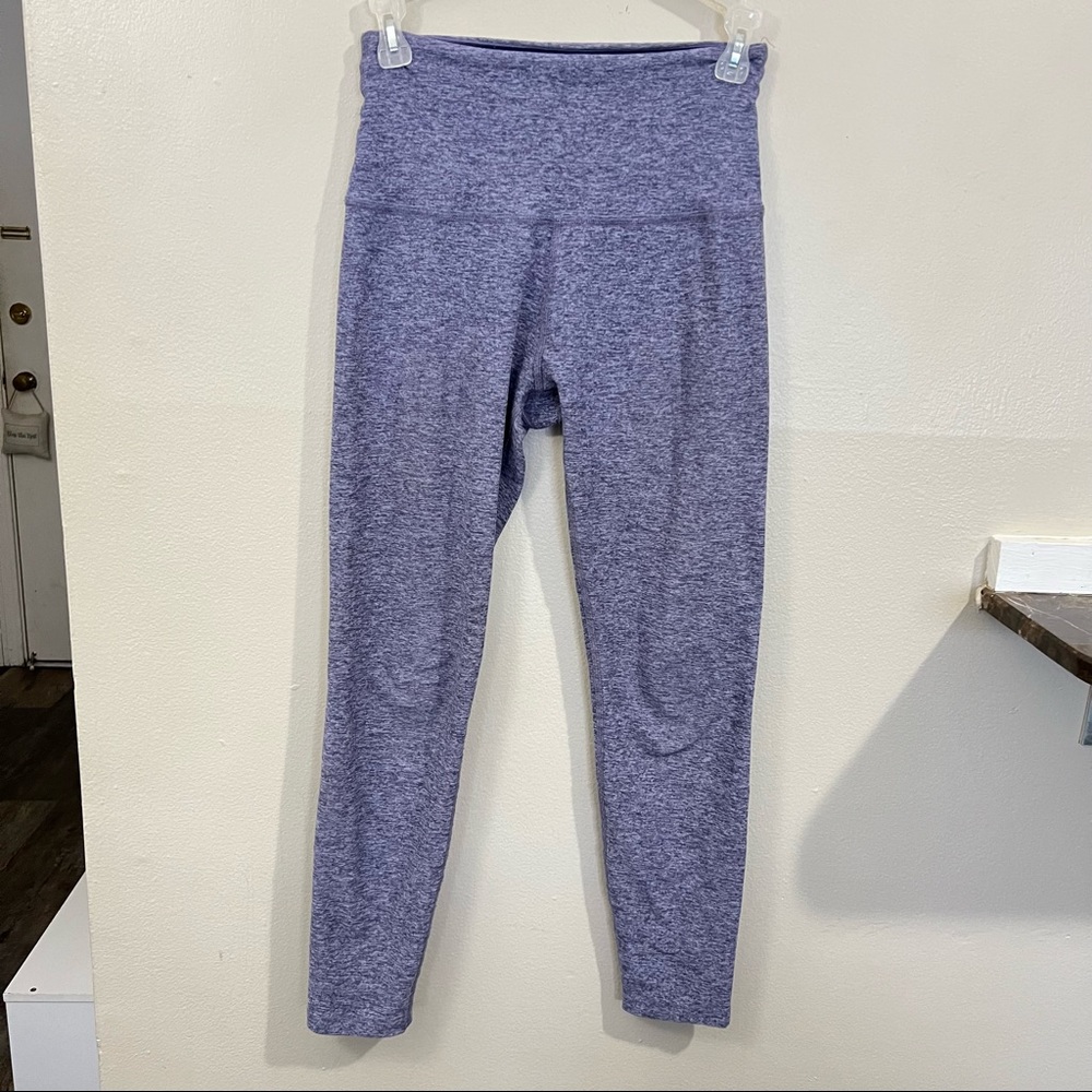 BEYOND YOGA Spacedye Caught In The Midi High Waisted Legging Purple Size XS